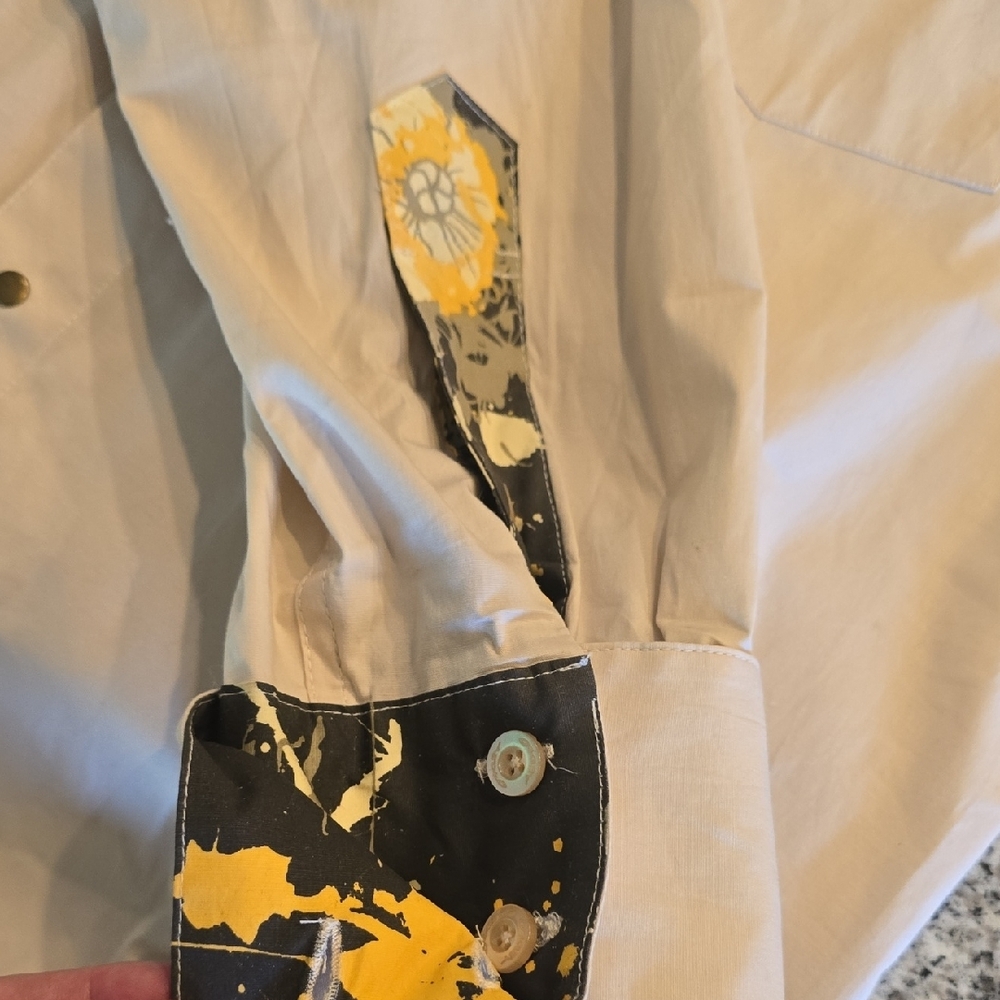 Oakley Snap Front, Long Sleeve, Western Shirt Size L - Picture 3 of 7